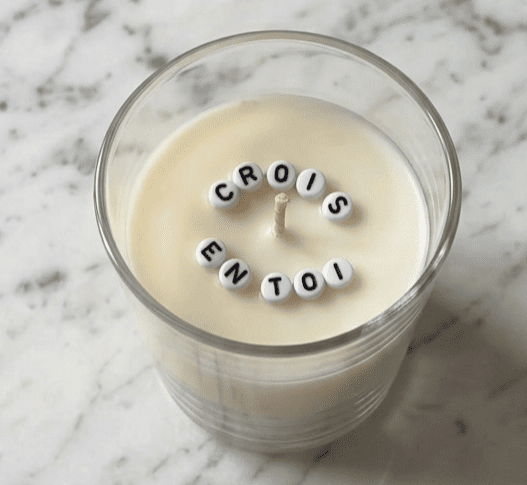Atelier bougie à message caché à Paris 20e