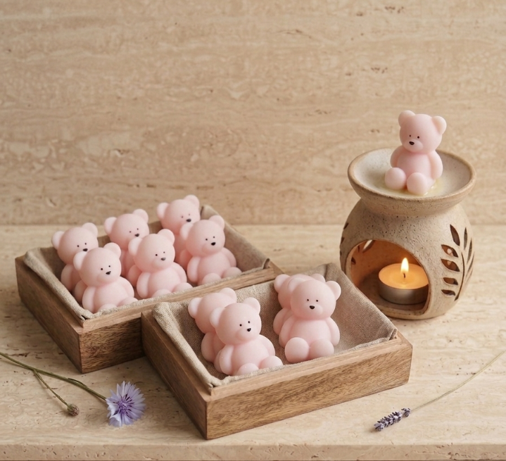 Fondants Oursons parfumés - L'Atelier des Mains d'Or