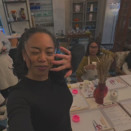 Vidéo de l'atelier de création de bougies à Paris 20e